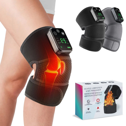 Rodillera Inteligente 3 en 1 con Calor y Vibración – Alivio y Confort para Rodillas, Hombros y Codos